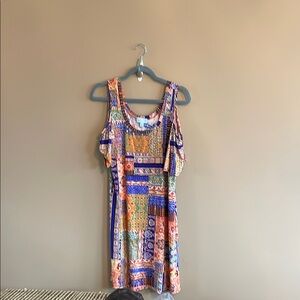 Veronica M Colorful Patchwork Dress